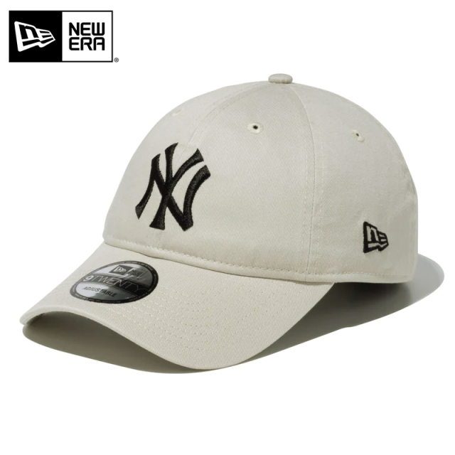 ★只今10％OFF★【メーカー取次】NEW ERA ニューエラ 9TWENTY ウォッシュドコットン ニューヨーク・ヤンキース アイボリー 13552111 キャップ 【キャンペーン対象外】【R】