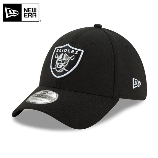 NEW ERA ニューエラ 39THIRTY ラスベガス・レイダース ブラック 