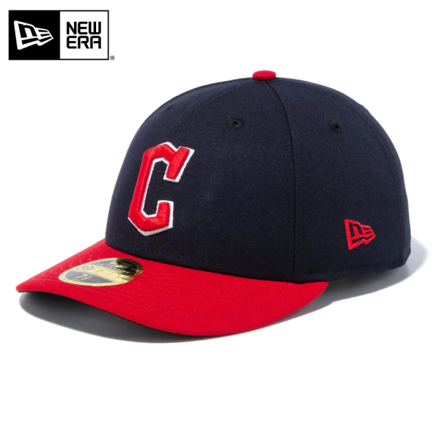 ★只今10％OFF★【メーカー取次】NEW ERA ニューエラ LP 59FIFTY MLB On-Field クリーブランド・ガーディアンズ ネイビーXレッド キャップ 14524674【T】