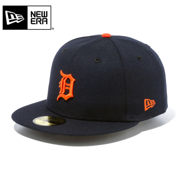 ★只今10％OFF★【メーカー取次】NEW ERA ニューエラ 59FIFTY MLB On-Field デトロイト・タイガース ネイビー キャップ 14524881【T】