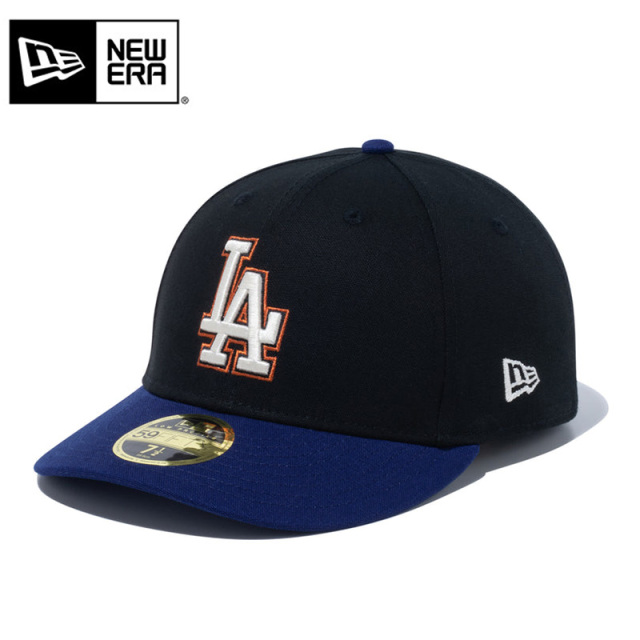 ★大幅割引中★【即日出荷対応】NEW ERA ニューエラ 14109464 LP 59FIFTY Duck Canvas ロサンゼルス・ドジャース ブラック ダークロイヤルバイザー キャップ【キャンペーン対象外】【T】