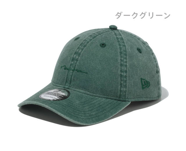 New Era ヴァケイモード9twentyキャップ ウォッシュドグリーン ニューエラ（NEW ERA）（メンズ、レディース）帽子 9TWENTY