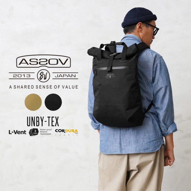 【即日出荷対応】AS2OV アッソブ 141605 WATER PROOF CORDURA 305D 2WAY TOTE バックパック /トートバック【キャンペーン対象外】【T】