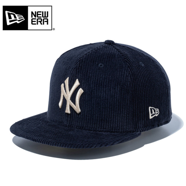 【即日出荷対応】NEW ERA ニューエラ 14307719 59FIFTY MLB Corduroy コーデュロイ ニューヨーク・ヤンキース ネイビー キャップ【キャンペーン対象外】【T】 