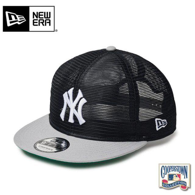 【即日出荷対応】NEW ERA ニューエラ 14388560 9FIFTY トラッカー MLB All Mesh NYY クーパーズタウン ネイビー グレーバイザー キャップ【キャンペーン対象外】【T】