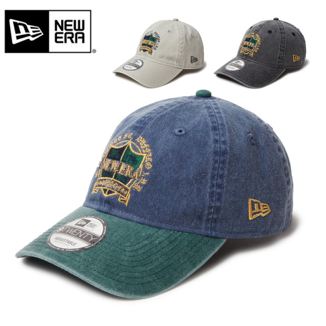 【即日出荷対応】NEW ERA ニューエラ 9TWENTY Emblem Logo アシッドウォッシュ バイザー キャップ【キャンペーン対象外】【T】