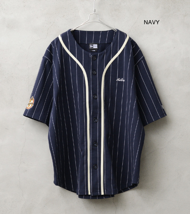 NEW ERA ニューエラ HEAVY WEIGHT COTTON BASEBALL SHIRT