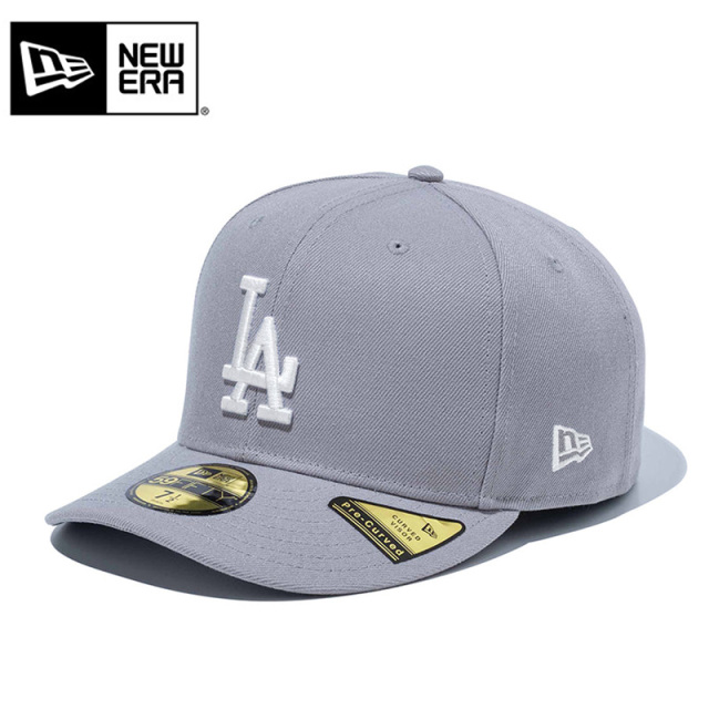★只今10％OFF★【メーカー取次】NEW ERA ニューエラ 14524606 PC 59FIFTY ロサンゼルス・ドジャース グレー × ホワイト キャップ【キャンペーン対象外】【T】