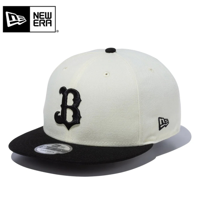 ★只今10％OFF★【メーカー取次】NEW ERA ニューエラ 14524935 9FIFTY オリックス・バファローズ クロームホワイト × ブラック キャップ【キャンペーン対象外】【T】