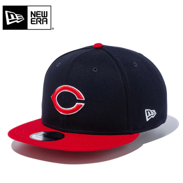 ★只今10％OFF★【メーカー取次】NEW ERA ニューエラ 14524937 9FIFTY 広島東洋カープ ネイビー スカーレットバイザー キャップ【キャンペーン対象外】【T】