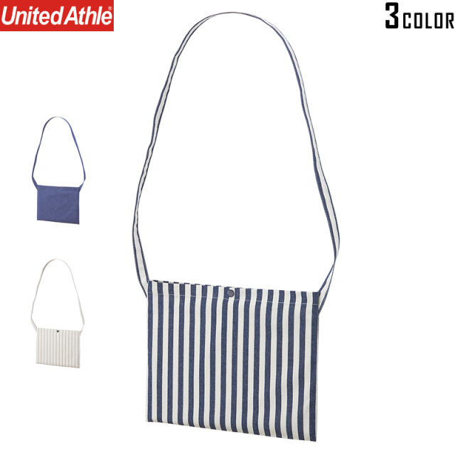 ★カートで割引対象品★【メーカー取次】 United Athle ユナイテッドアスレ コットン ツイル サコッシュ [1463]【T】