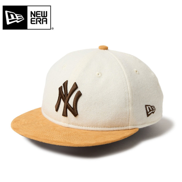 【即日出荷対応】NEW ERA ニューエラ 14667630 RC 9FIFTY ニューヨーク・ヤンキース オフホワイト マスタードスウェードバイザー キャップ【キャンペーン対象外】【T】