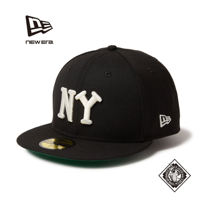 【即日出荷対応】NEW ERA ニューエラ 14668136 59FIFTY ニグロリーグ ニューヨーク・ブラックヤンキース ブラック キャップ【キャンペーン対象外】【T】