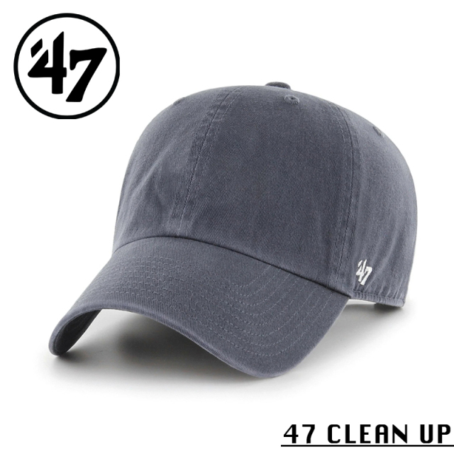 ★カートで割引対象品★【メーカー取次】’47 Brand フォーティーセブン・ブランド 14751062 47 CLEAN UP クラシック ヴィンテージネイビー【Sx】【R】