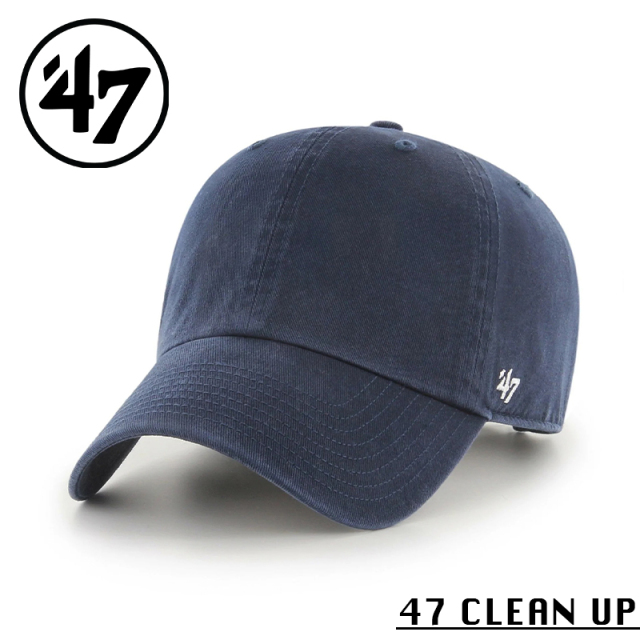 ★カートで割引対象品★【メーカー取次】’47 Brand フォーティーセブン・ブランド 14751066 47 CLEAN UP クラシック ネイビー【Sx】【R】