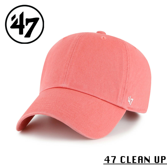 ★カートで割引対象品★【メーカー取次】’47 Brand フォーティーセブン・ブランド 14751070 47 CLEAN UP クラシック アイランドレッド【Sx】【R】