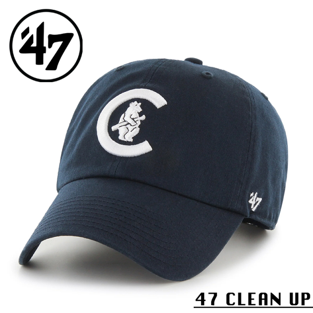 ★カートで割引対象品★【メーカー取次】’47 Brand フォーティーセブン・ブランド 14751093 47 CLEAN UP シカゴ・カブス ネイビー【Sx】【R】
