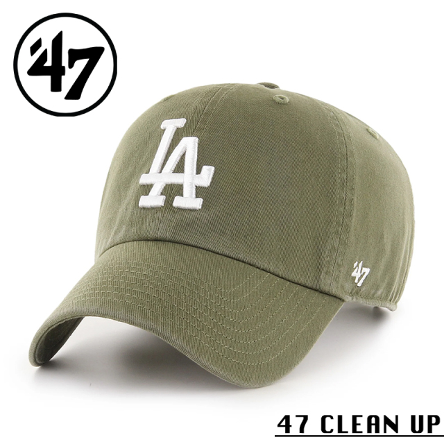 ★カートで割引対象品★【メーカー取次】’47 Brand フォーティーセブン・ブランド 14751200 47 CLEAN UP ロサンゼルス・ドジャース サンダルウッド【Sx】【R】