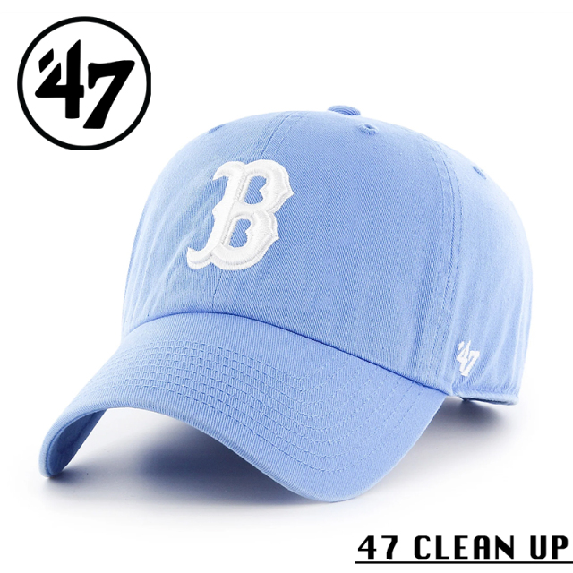★カートで割引対象品★【メーカー取次】’47 Brand フォーティーセブン・ブランド 14751233 47 CLEAN UP ボストン レッドソックス キャップ ペリウィンクル【Sx】【R】