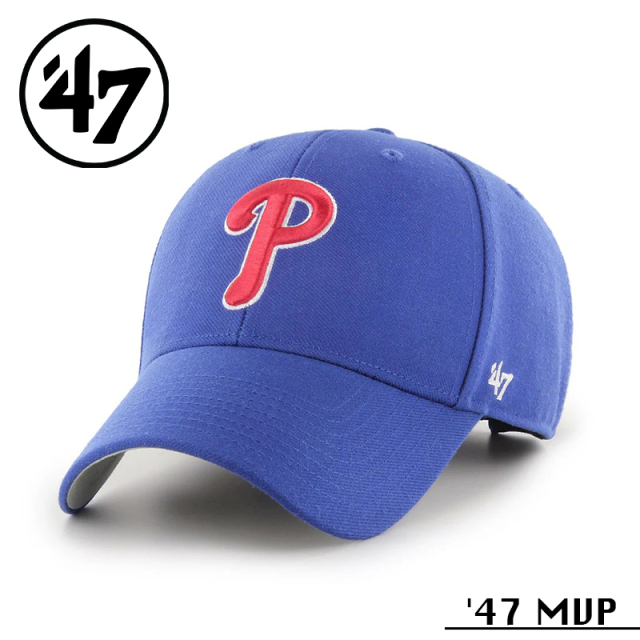 ★カートで割引対象品★【メーカー取次】’47 Brand フォーティーセブン・ブランド 14751277 47 MVP フィラデルフィア・フィリーズ ロイヤル【Sx】【R】
