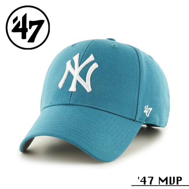 ★カートで割引対象品★【メーカー取次】’47 Brand フォーティーセブン・ブランド 14751291 47 MVP ニューヨーク・ヤンキース ダークティール【Sx】【R】