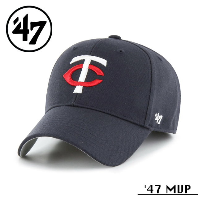 ★カートで割引対象品★【メーカー取次】’47 Brand フォーティーセブン・ブランド 14751301 47 MVP ミネソタ・ツインズ ネイビー【Sx】【R】