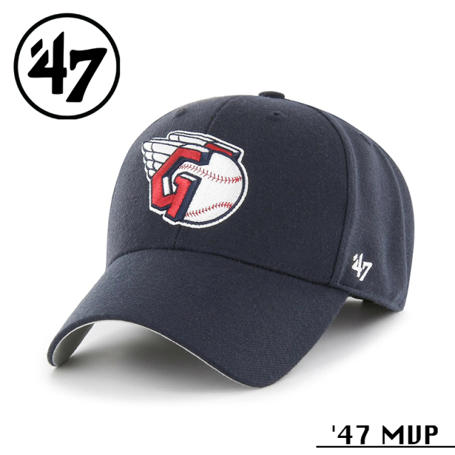 ★カートで割引対象品★【メーカー取次】’47 Brand フォーティーセブン・ブランド 14751326 47 MVP クリーブランド・ガーディアンズ ネイビー【Sx】【R】
