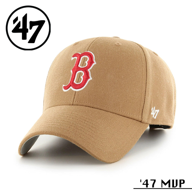 ★カートで割引対象品★【メーカー取次】’47 Brand フォーティーセブン・ブランド 14751333 47 MVP ボストン・レッドソックス キャメル【Sx】【R】