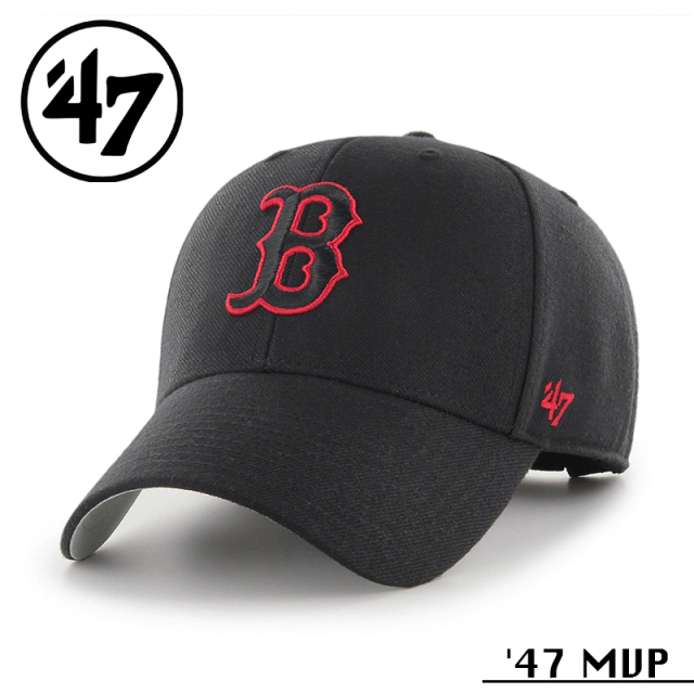 ★カートで割引対象品★【メーカー取次】’47 Brand フォーティーセブン・ブランド 14751335 47 MVP ボストン・レッドソックス ブラック【Sx】【R】