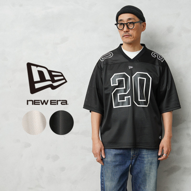 【即日出荷対応】NEW ERA ニューエラ メッシュ フットボール ジャージ シャツ【キャンペーン対象外】【T】