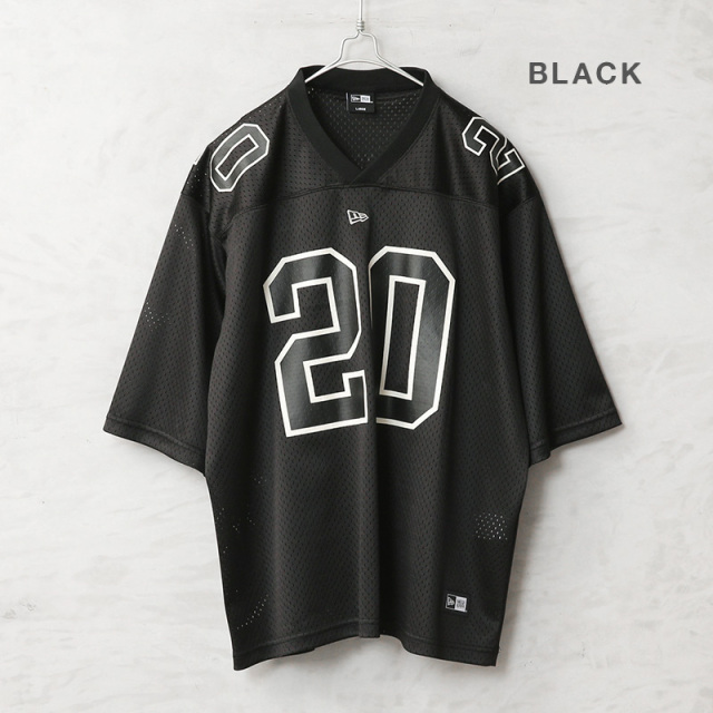 NEW ERA ニューエラ メッシュ フットボール ジャージ シャツ
