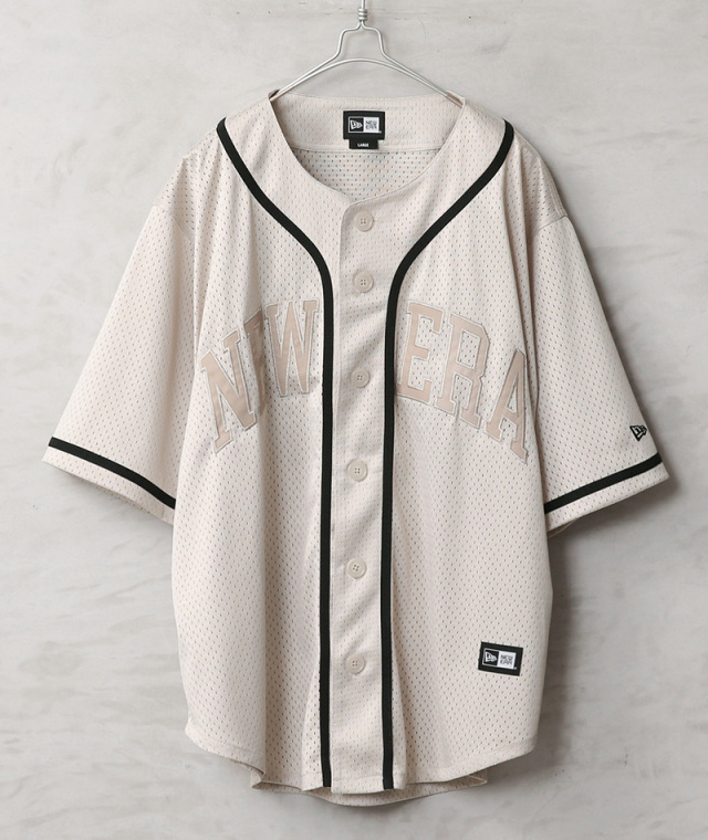 NEW ERA ニューエラ メッシュ ベースボールシャツ
