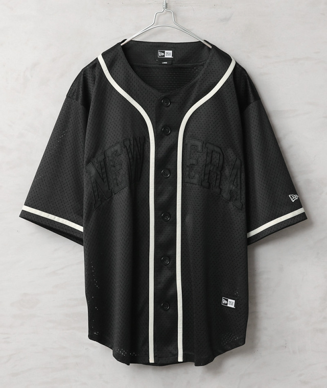 NEW ERA ニューエラ メッシュ ベースボールシャツ