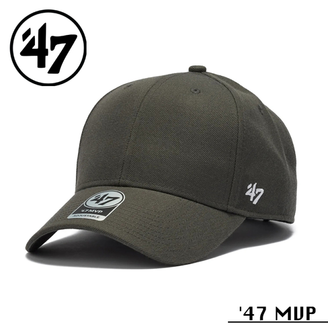 ★カートで割引対象品★【メーカー取次】’47 Brand フォーティーセブン・ブランド 14943935 47 MVP クラシック チャコール【Sx】【R】