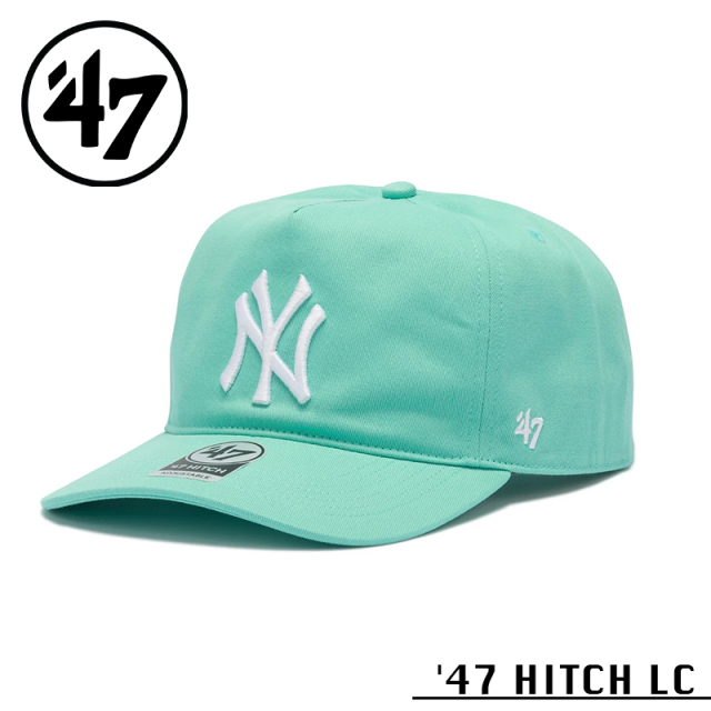 ★カートで割引対象品★【メーカー取次】’47 Brand フォーティーセブン・ブランド 14943942 47 HITCH LC ニューヨーク・ヤンキース ターコイズ【Sx】【R】