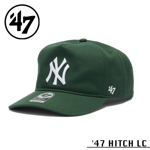 ★カートで割引対象品★【メーカー取次】’47 Brand フォーティーセブン・ブランド 14943945 47 HITCH LC ニューヨーク・ヤンキース ダークグリーン【Sx】【R】