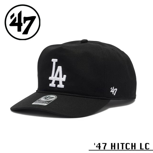 ★カートで割引対象品★【メーカー取次】’47 Brand フォーティーセブン・ブランド 14943955 47 HITCH LC ロサンゼルス・ドジャース ブラック【Sx】【R】
