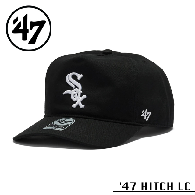 ★カートで割引対象品★【メーカー取次】’47 Brand フォーティーセブン・ブランド 14943957 47 HITCH LC シカゴ・ホワイトソックス ブラック【Sx】【R】