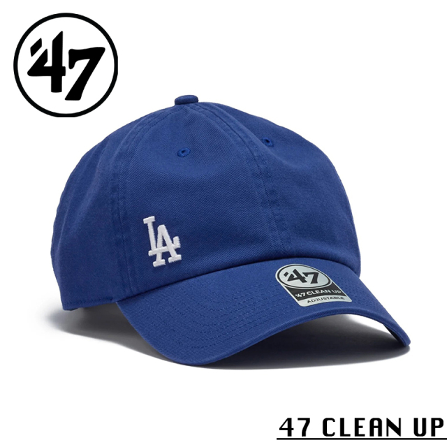 ★カートで割引対象品★【メーカー取次】’47 Brand フォーティーセブン・ブランド 14943965 47 CLEAN UP ロサンゼルス・ドジャース サスペンス ロイヤル【Sx】【R】