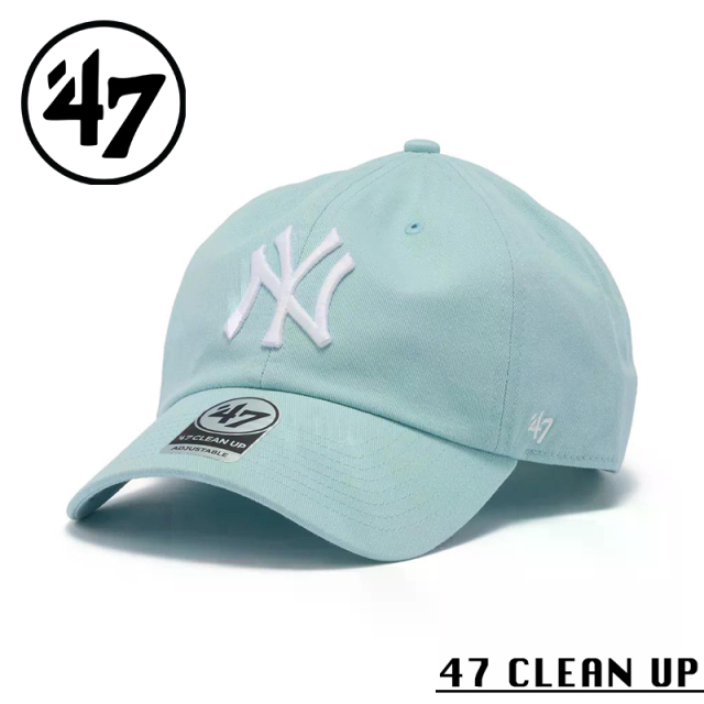 ★カートで割引対象品★【メーカー取次】’47 Brand フォーティーセブン・ブランド 14943999 47 CLEAN UP ニューヨーク・ヤンキース ノーループラベル マコ【Sx】【R】