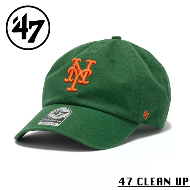 ★カートで割引対象品★【メーカー取次】’47 Brand フォーティーセブン・ブランド 14944010 47 CLEAN UP ニューヨーク・メッツ ノーループラベル エデン【Sx】【R】