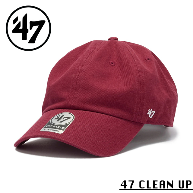★カートで割引対象品★【メーカー取次】’47 Brand フォーティーセブン・ブランド 14944060 47 CLEAN UP クラシック カーディナル【Sx】【R】