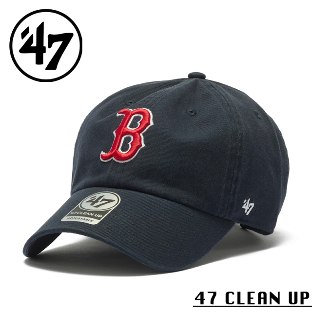 【メーカー取次】’47 Brand フォーティーセブン・ブランド 14944084 47 CLEAN UP クリーブランド・ガーディアンズ ノーループラベル ネイビー【Sx】【R】