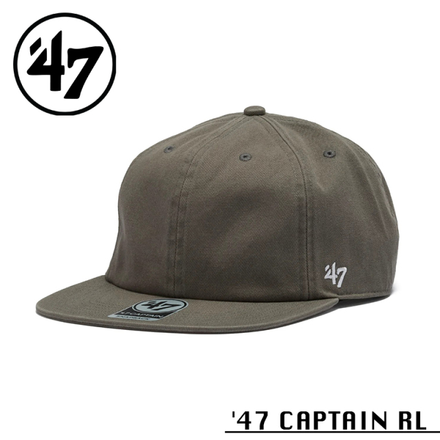 ★カートで割引対象品★【メーカー取次】’47 Brand フォーティーセブン・ブランド 14944109 47 CAPTAIN RL クラシック ダークグレー【Sx】【R】