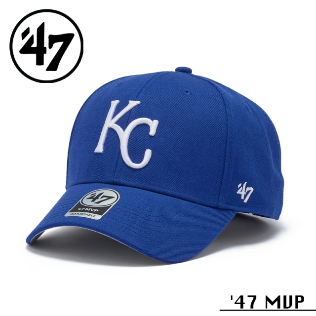 ★カートで割引対象品★【メーカー取次】’47 Brand フォーティーセブン・ブランド 14944136 47 MVP カンザスシティ・ロイヤルズ レプリカ ロイヤル【Sx】【R】
