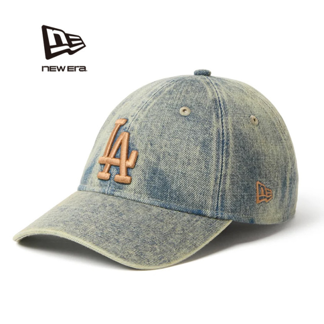 【即日出荷対応】NEW ERA ニューエラ 15137272 9TWENTY Over Dye Denim ロサンゼルス・ドジャース ネイビー  キャップ【キャンペーン対象外】【T】