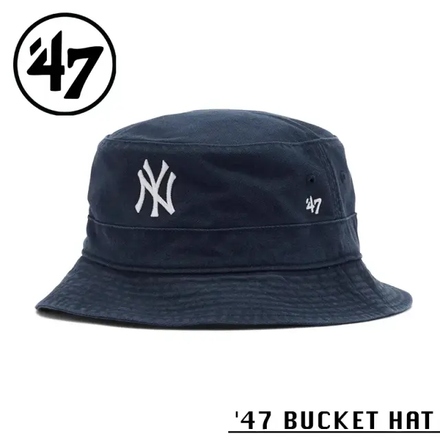 【メーカー取次】’47 Brand フォーティーセブン・ブランド 15149527 47 BUCKET HAT ニューヨーク・ヤンキース ネイビー【Sx】【R】