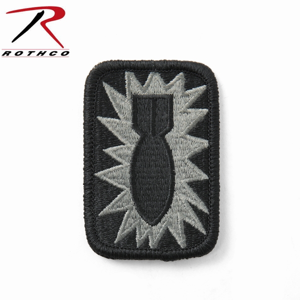 ★カートで割引対象品★【ネコポス便対応】ROTHCO ロスコ 1564 BOMB W/HOOK BACK パッチ【T】
