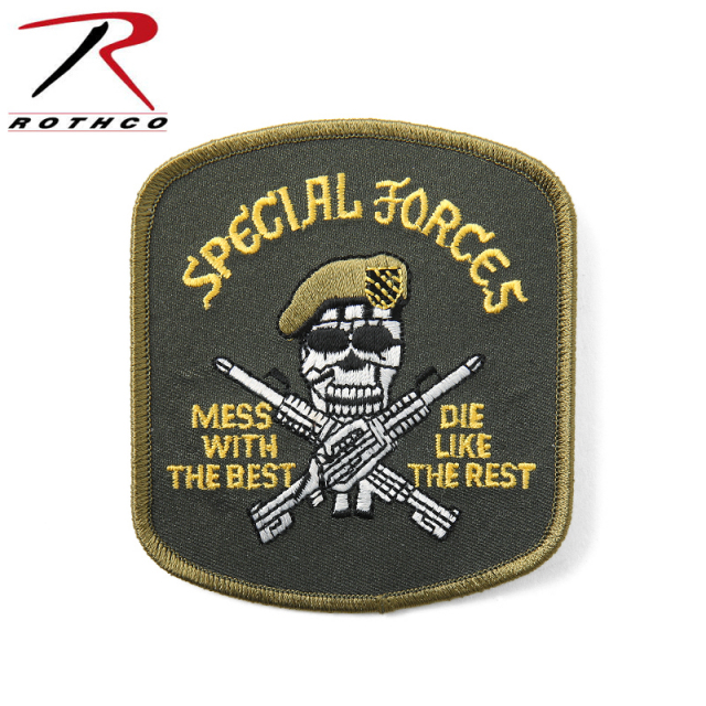 ★カートで割引対象品★【ネコポス便対応】ROTHCO ロスコ 1577 SPECIAL FORCES MESS W/BEST パッチ【T】