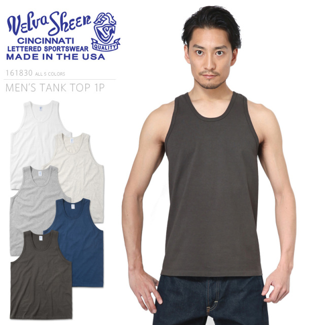 Velva Sheen ベルバシーン 161830 MEN'S タンクトップ アメカジ